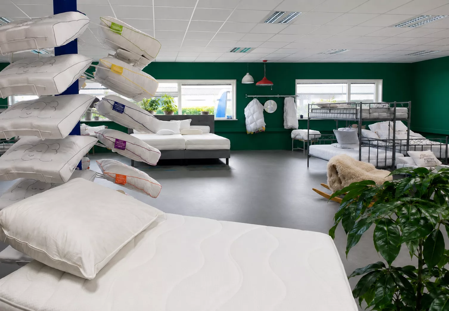 Moderne Beddengoed Showroom